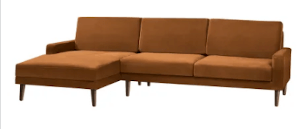 Kingston sofa med chaiselong - Lækker og komfortabel flyder sofa i høj kvalitet