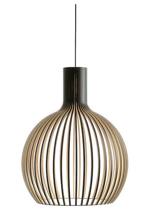 Secto Octo 4240 - Unik designer lampe med det bedste træhåndværk