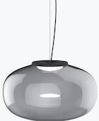 New Works Karl-Johan Pendant Lamp Large Smoked Glass