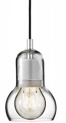 &Tradition Bulb SR1 Pendel lampe med sort ledning