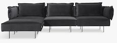 Håndvärk modular chaiselong u sofa i moderne design